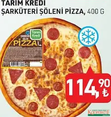 TARIM KREDİ BİRLİK ŞARKÜTERİ ŞÖLENİ PİZZA 400 G